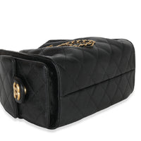 Chanel 26P Black Quilted Caviar Mini  25 Hobo Handbag Handbag ad2