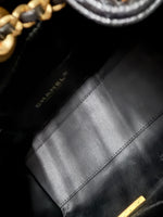 Chanel 26P Black Quilted Caviar Mini  25 Hobo Handbag Handbag ad3