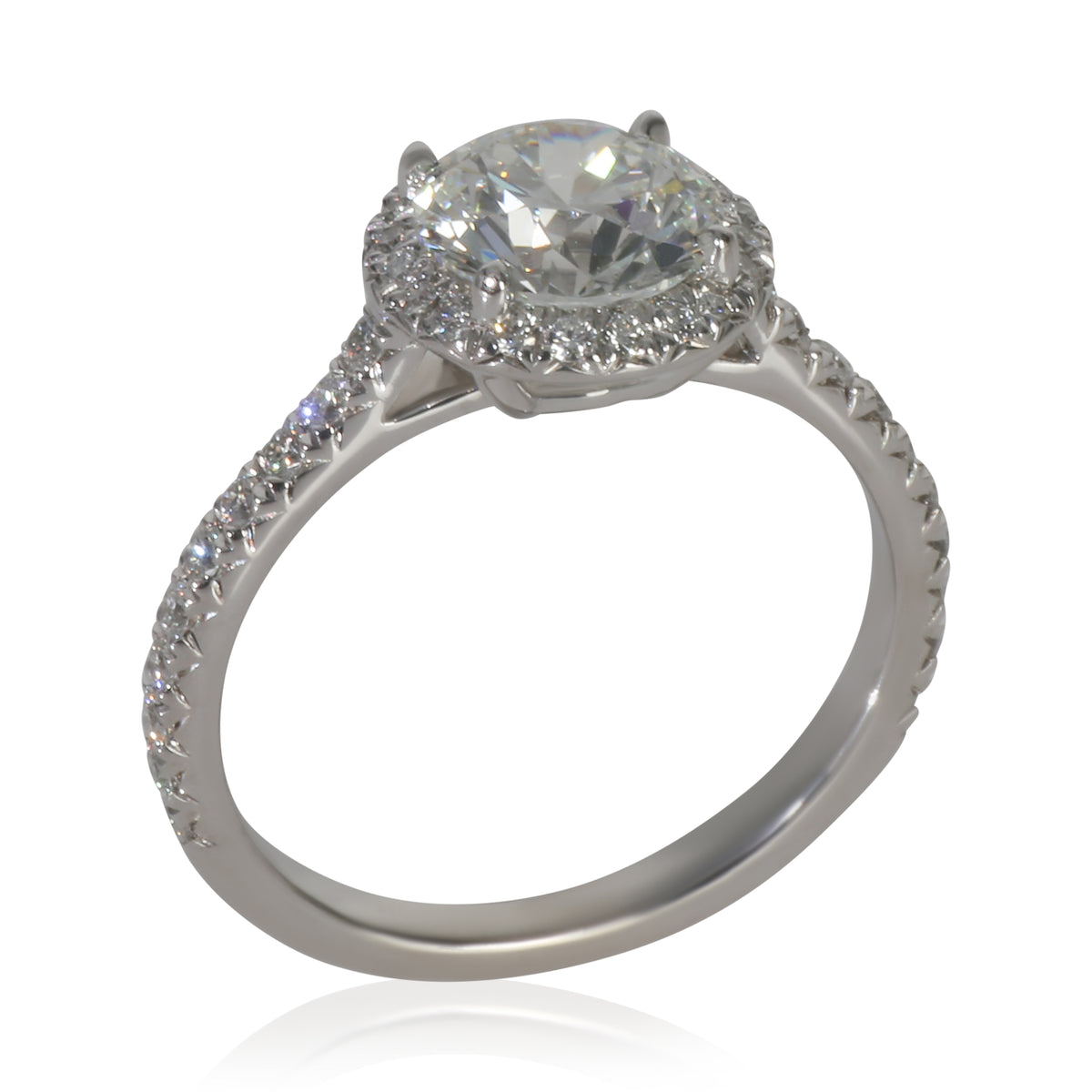 Tiffany & Co. 1.15 ct Round Brilliant Diamond Soleste Engagement Ring pv