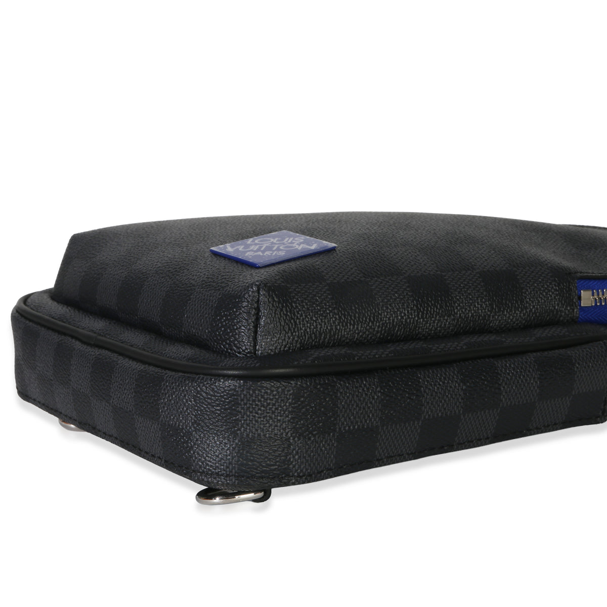 Louis Vuitton Indigo Blue Damier Graphite Canvas Avenue Slingbag Handbag box