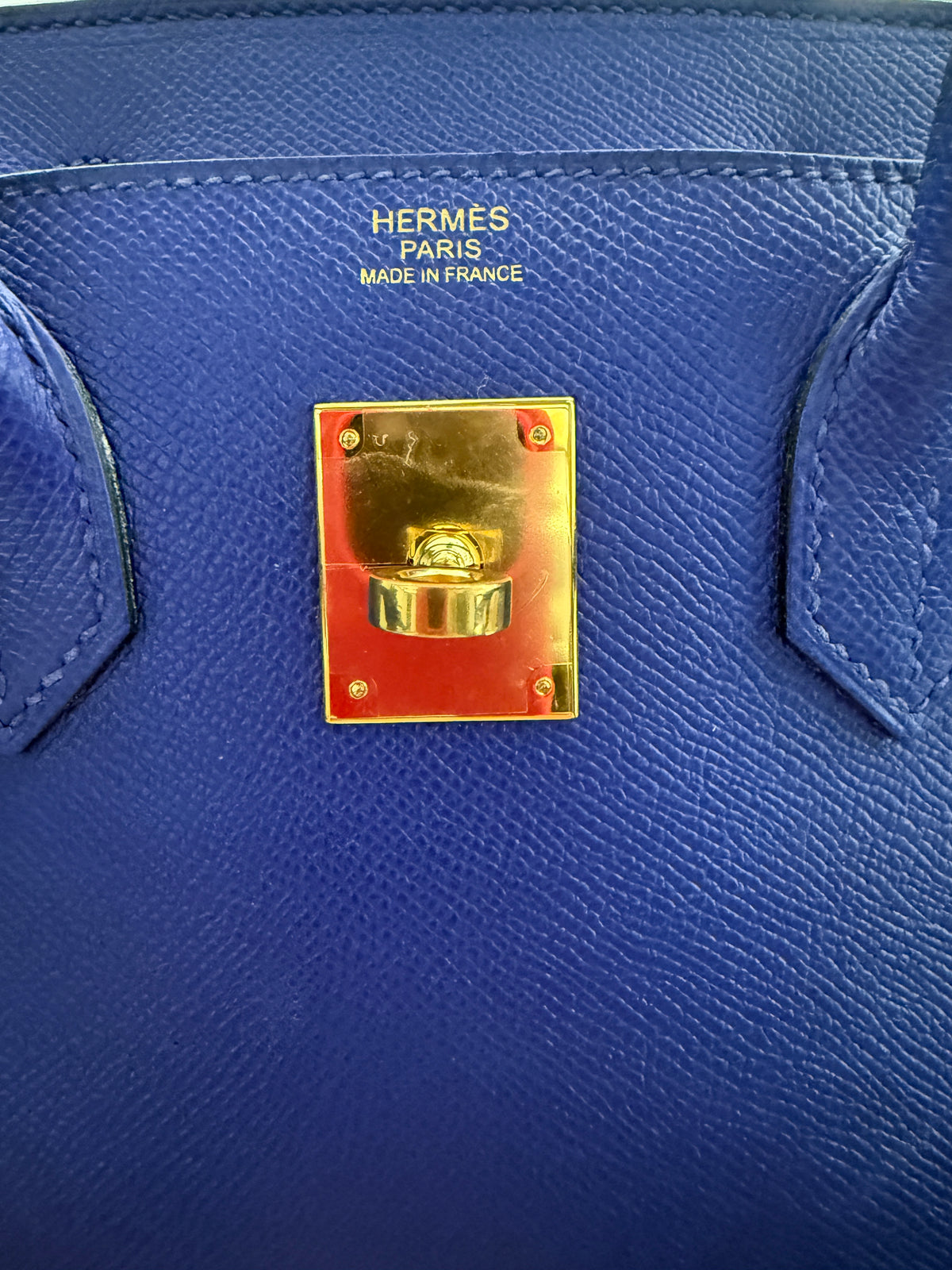 Hermès Bleu Electrique Epsom Birkin 30 GHW Handbag ad3