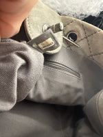 Chanel Grey Quilted Suede Wild Stitch Jumbo CC Tote Handbag ad4
