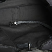 Chanel Grey Quilted Suede Wild Stitch Jumbo CC Tote Handbag av