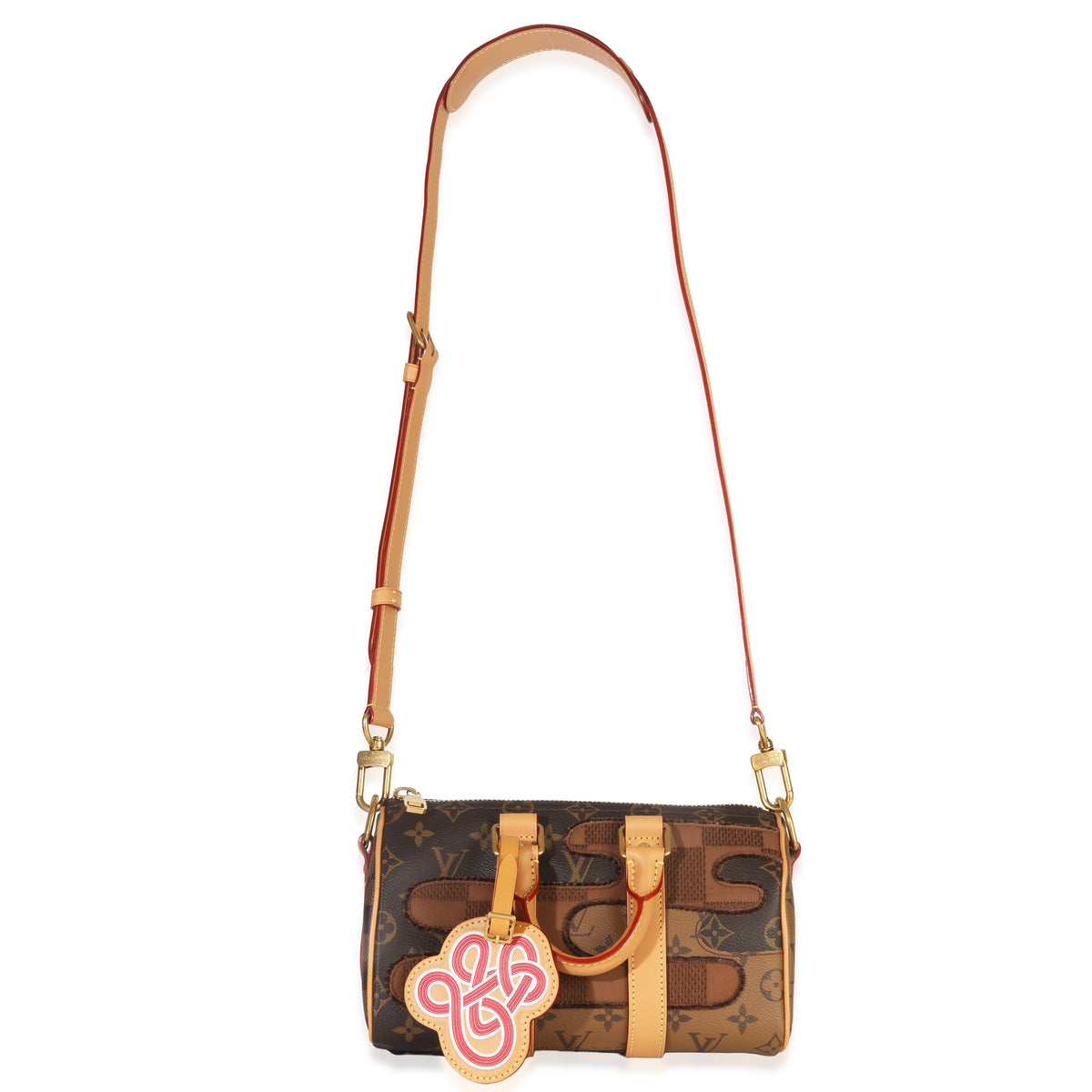 Louis Vuitton Monogram Canvas Landscape Keepall Bandouliere 25 Handbag av