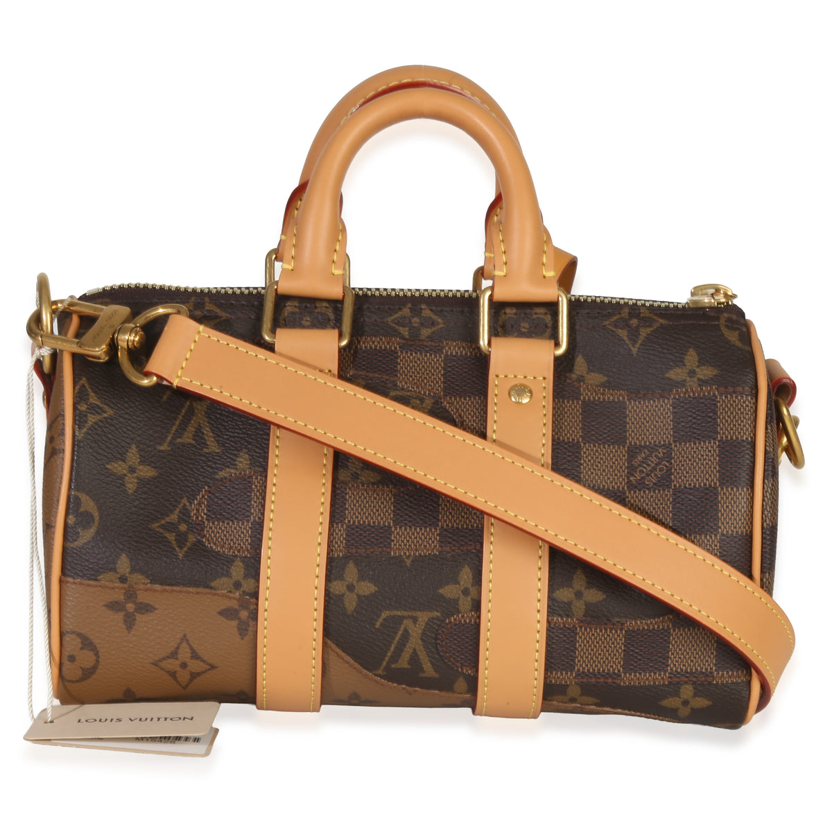 Louis Vuitton Monogram Canvas Landscape Keepall Bandouliere 25 Handbag bv