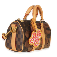 Louis Vuitton Monogram Canvas Landscape Keepall Bandouliere 25 Handbag pv