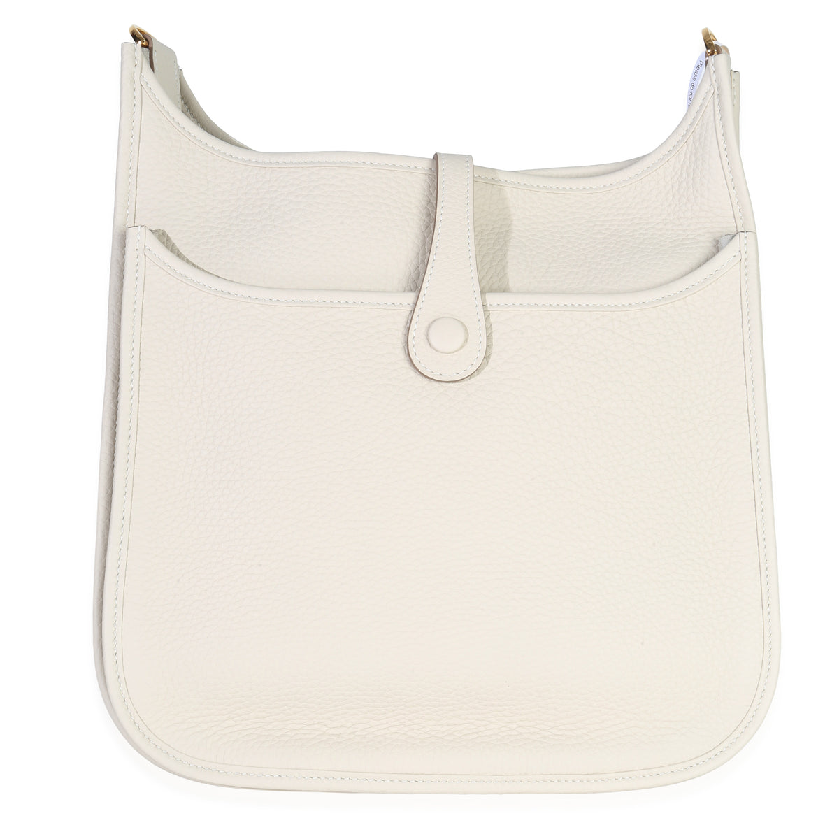Hermès Craie Clemence Evelyne III PM 29 GHW Handbag bv