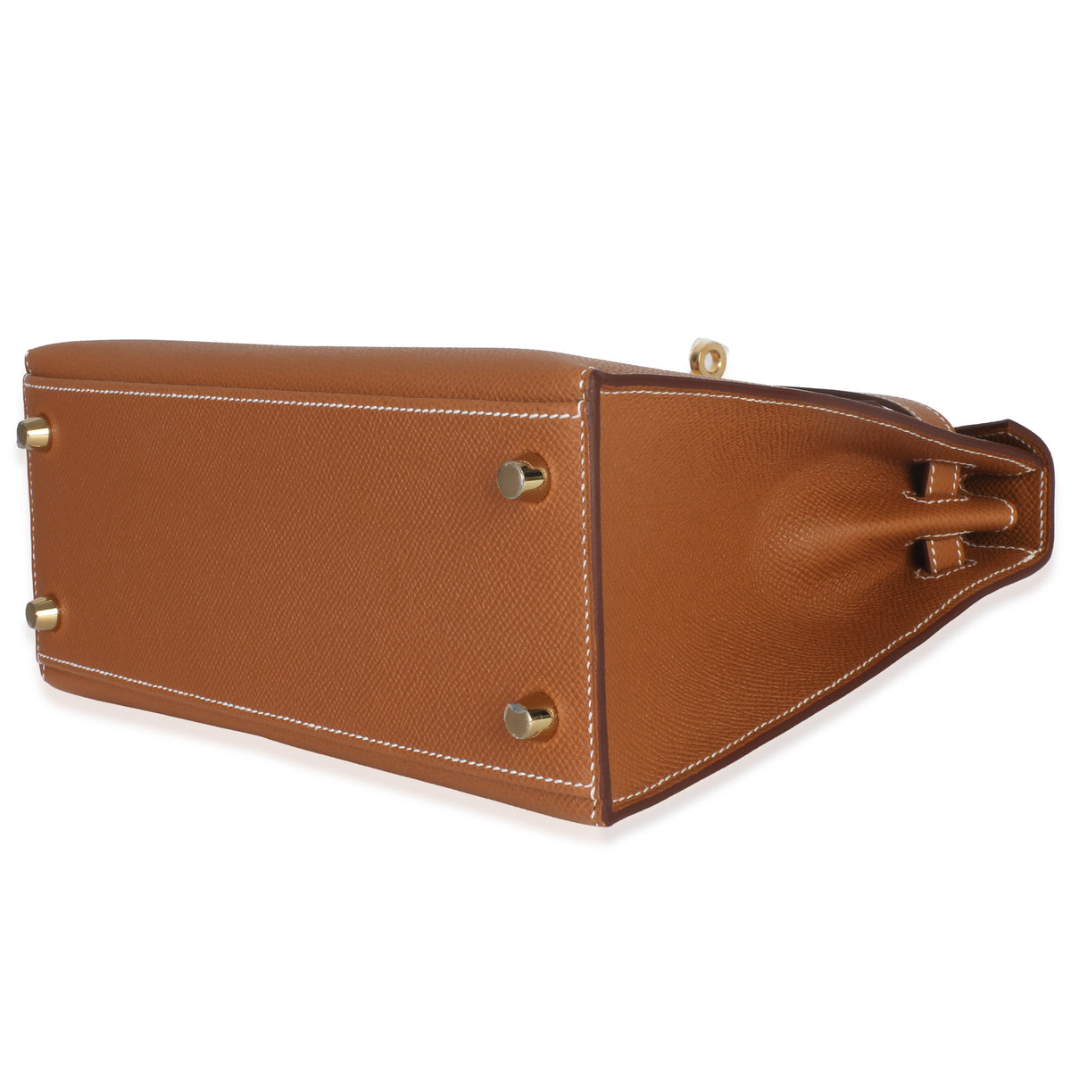 Hermès Gold Epsom Sellier Kelly 25 GHW Handbag clasp