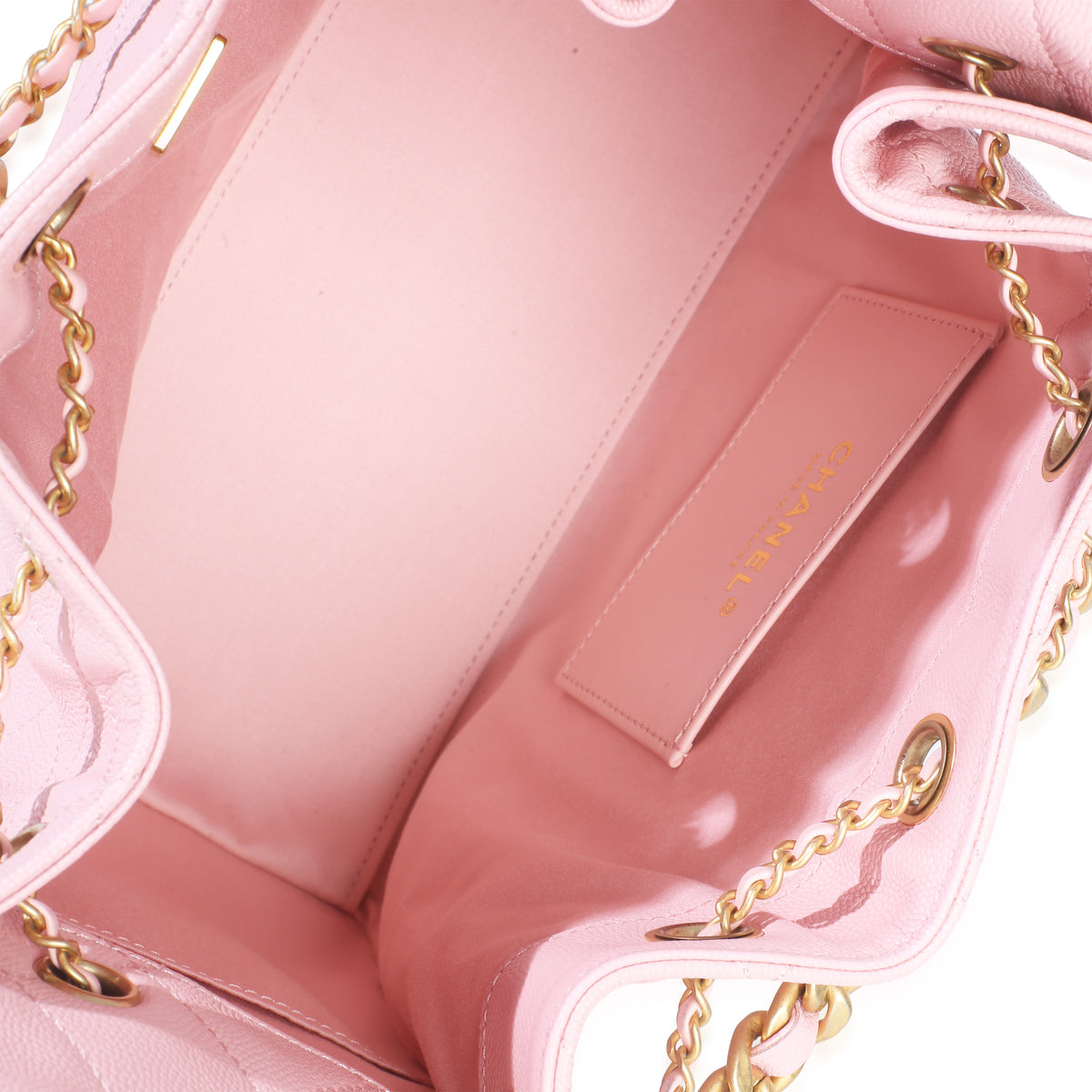 Chanel Pink Quilted Caviar Small  25 Hobo Handbag Handbag ad1