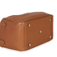 Hermès Gold Clemence Lindy 26 PHW Handbag clasp