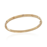 Cartier Yellow Gold Diamond Small Model Love Bracelet bv