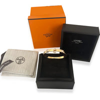 Hermès Rose Gold Diamond Collier de Chien Bracelet box