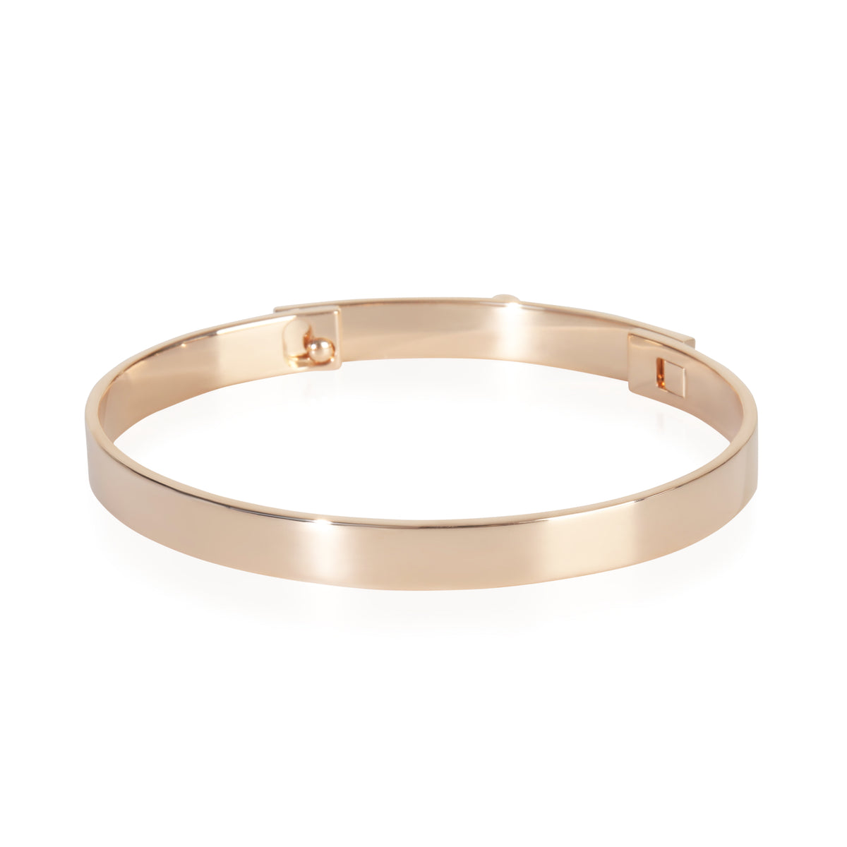 Hermès Rose Gold Diamond Collier de Chien Bracelet pv