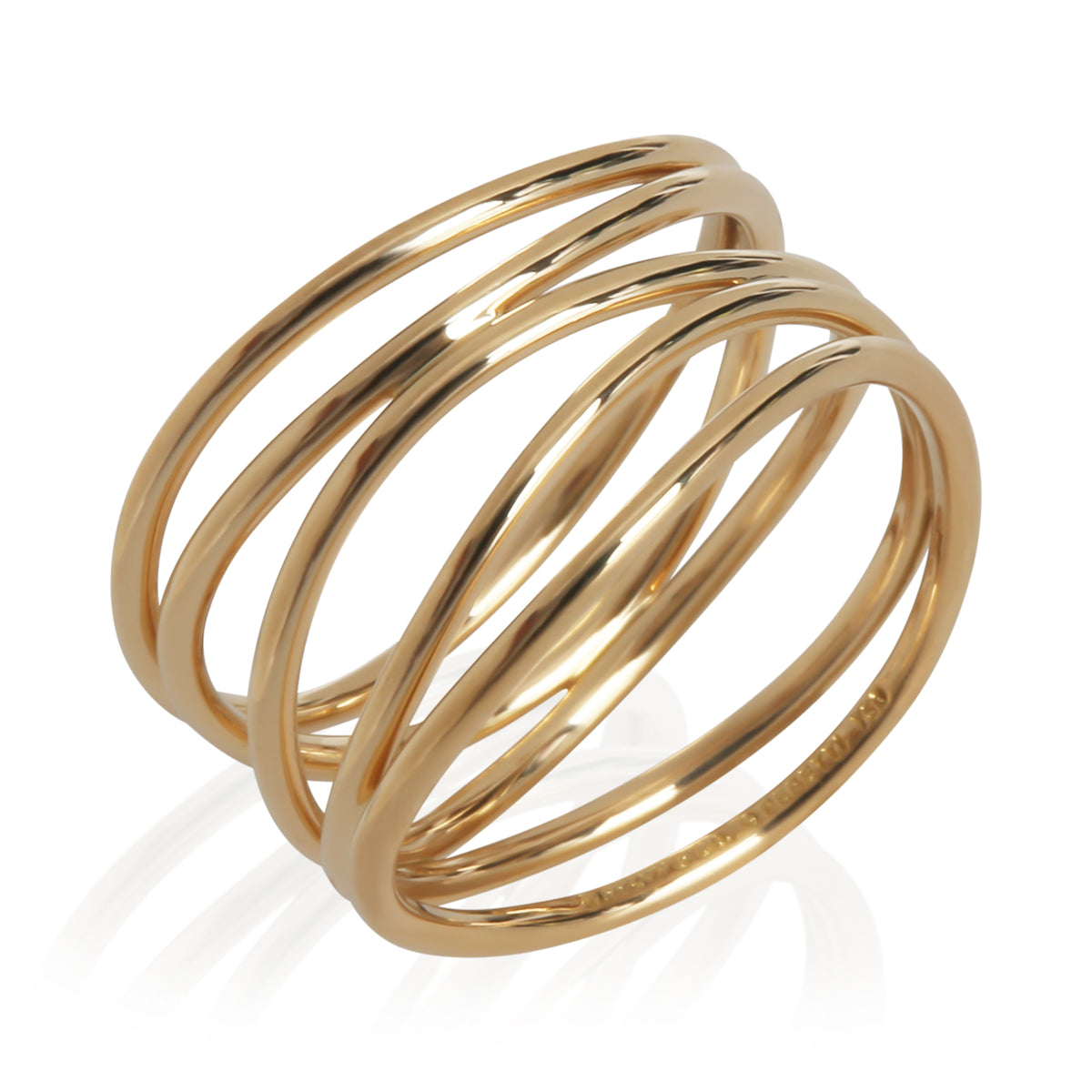 Tiffany & Co. Yellow Gold  Elsa Peretti Wave Ring pv