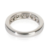 Tiffany & Co. Platinum Diamond Channel Set Band pv