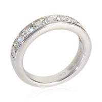 Tiffany & Co. Platinum Diamond Channel Set Band av