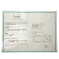 Tiffany & Co. 1.80ct Cut Cornered Mixed Cut Diamond Lucida Engagement Ring stamp