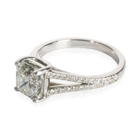Tiffany & Co. 1.80ct Cut Cornered Mixed Cut Diamond Lucida Engagement Ring sv