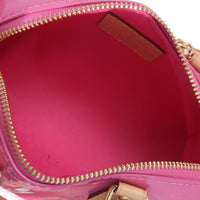 Louis Vuitton Louis Vuittion Valentine Pink Monogram Vernis Nano Speedy Bandouliere NM Handbag ad2