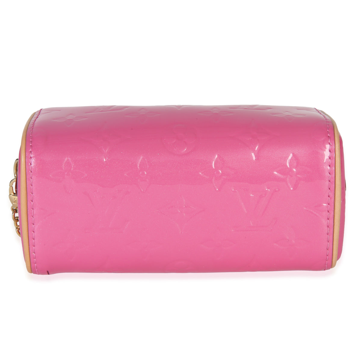 Louis Vuitton Louis Vuittion Valentine Pink Monogram Vernis Nano Speedy Bandouliere NM Handbag stamp