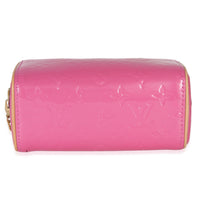Louis Vuitton Louis Vuittion Valentine Pink Monogram Vernis Nano Speedy Bandouliere NM Handbag stamp