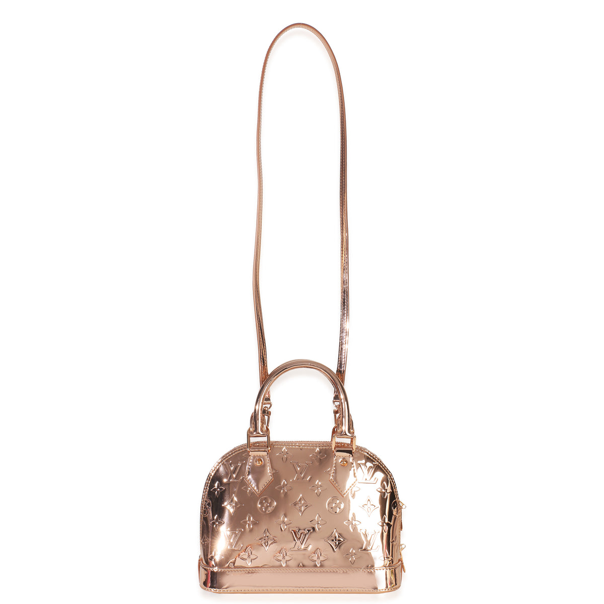 Louis Vuitton Copper Monogram Miroir Alma BB Handbag av