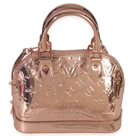 Louis Vuitton Copper Monogram Miroir Alma BB Handbag pv