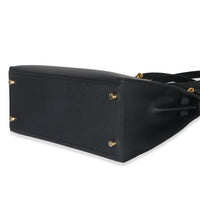 Hermès Black Epsom Sellier Kelly 28 GHW Handbag box