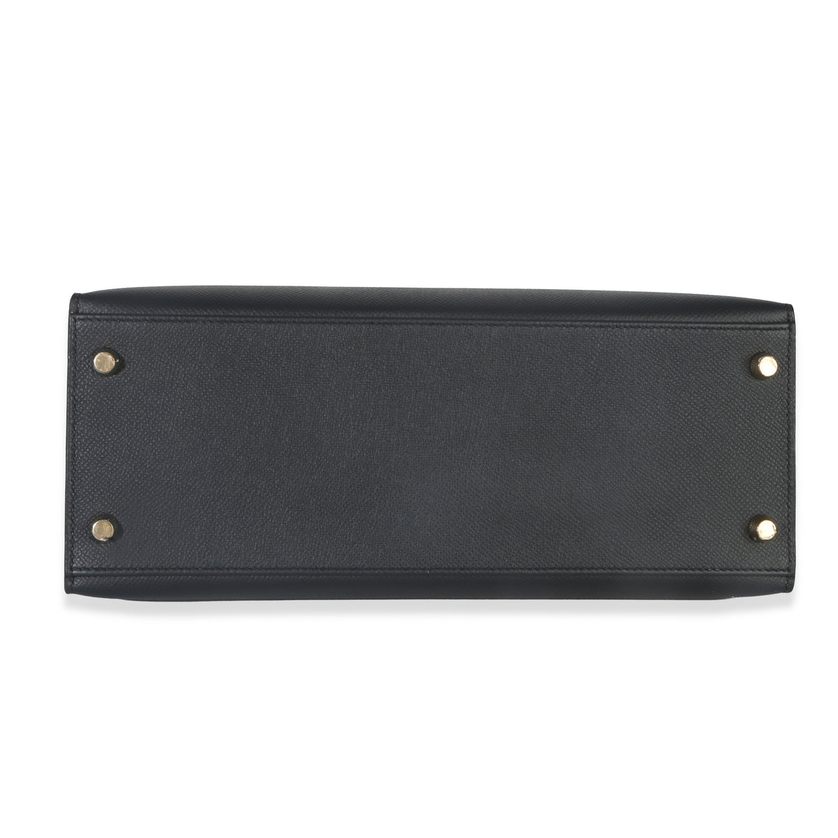 Hermès Black Epsom Sellier Kelly 28 GHW Handbag stamp