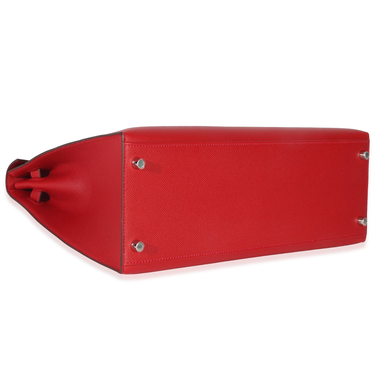 Hermès Rouge Casaque Epsom Sellier Kelly 35 PHW Handbag clasp