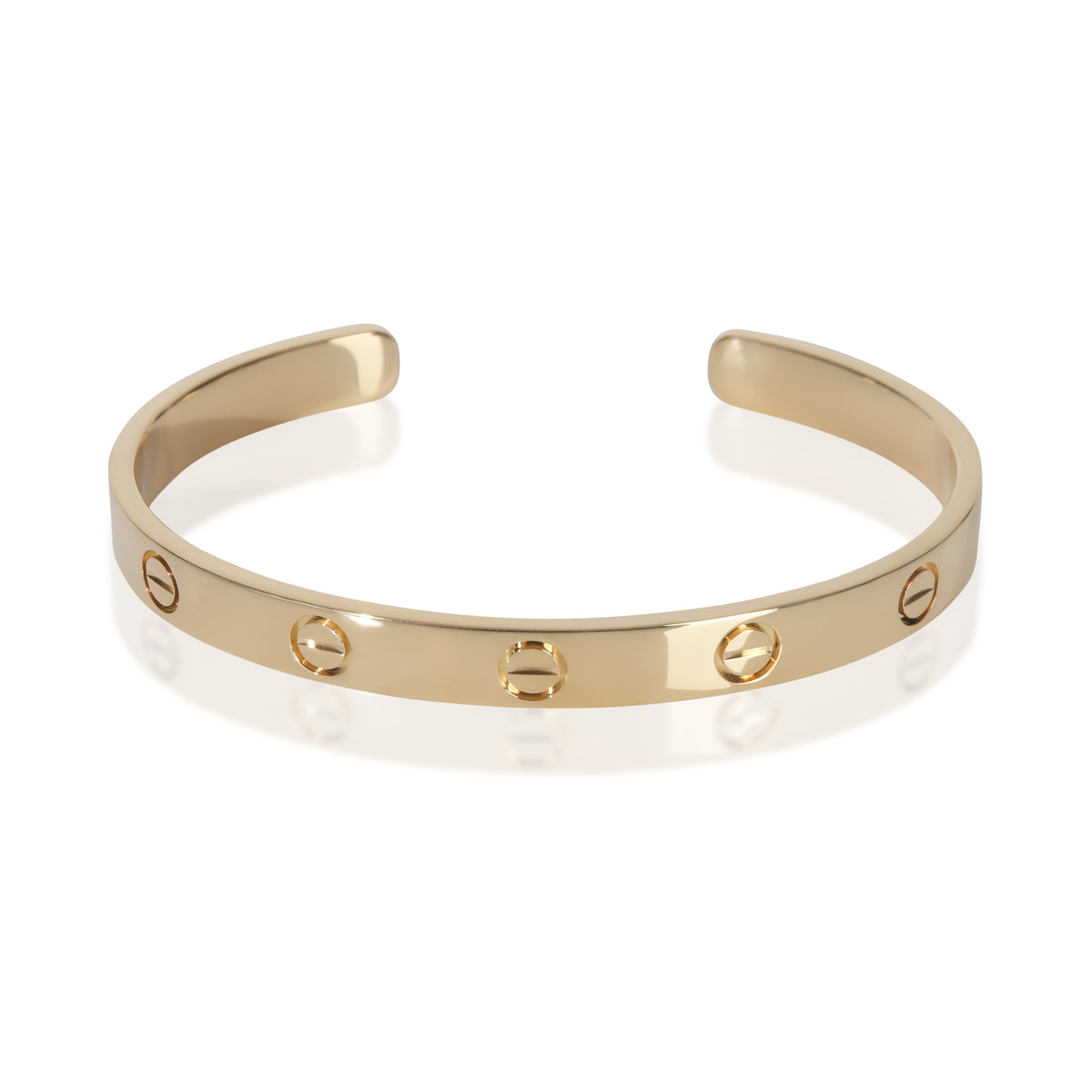 Cartier Yellow Gold  Love Cuff Bracelet fv