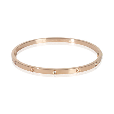 Cartier Rose Gold Diamond Small Model Love Bracelet fv