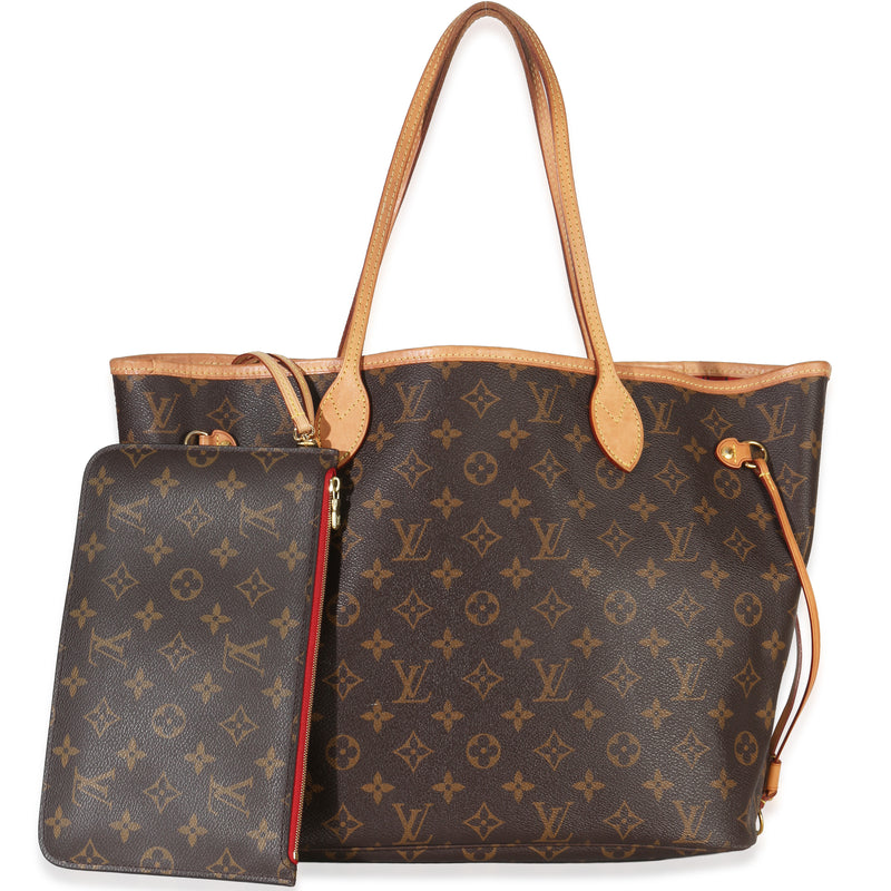 Louis Vuitton Cherry Monogram Canvas Neverfull MM Handbag fv