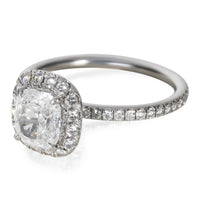 Harry Winston 1.03 ct Cushion Modified Diamond Engagement Ring sv