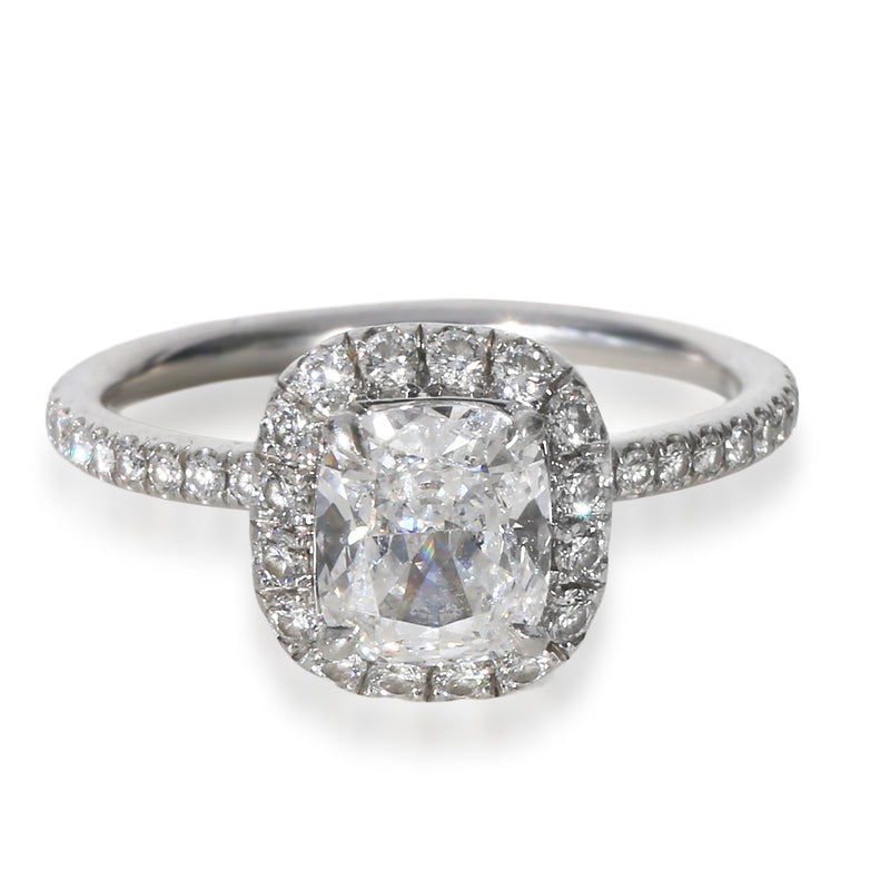 Harry Winston 1.03 ct Cushion Modified Diamond Engagement Ring fv