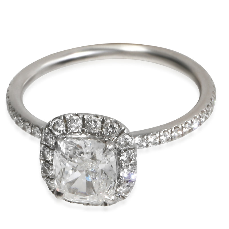 Harry Winston 1.03 ct Cushion Modified Diamond Engagement Ring fv