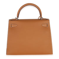 Hermès Gold Epsom Sellier Kelly 28 PHW Handbag stamp