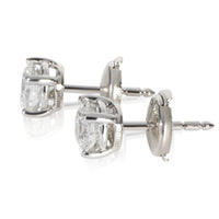 Tiffany & Co. Platinum Diamond Stud Earrings av