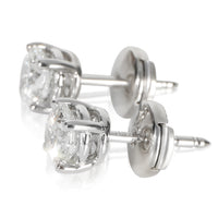 Tiffany & Co. Platinum Diamond Stud Earrings sv