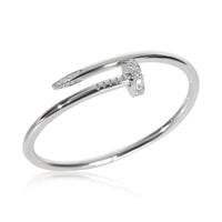 Cartier White Gold Diamond Juste Un Clou Bracelet bv