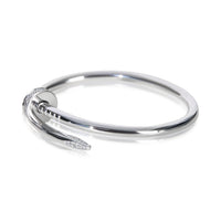 Cartier White Gold Diamond Juste Un Clou Bracelet sv