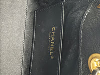 Chanel 26P Black Quilted Caviar Mini  25 Hobo Handbag Handbag ad3