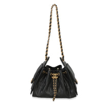 Chanel 26P Black Quilted Caviar Mini  25 Hobo Handbag Handbag av