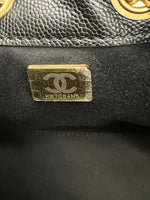 Chanel 26P Black Quilted Caviar Mini  25 Hobo Handbag Handbag ad4