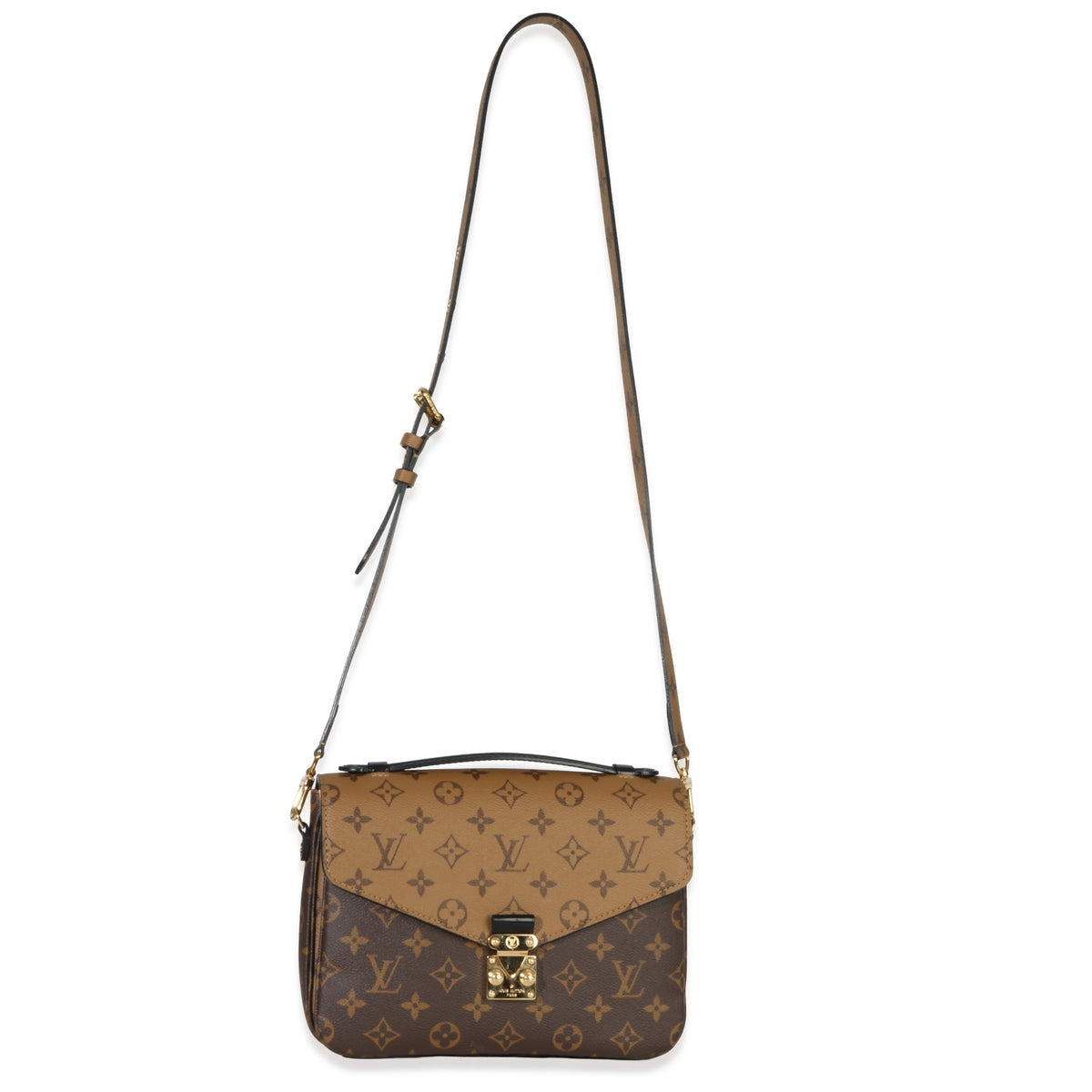 Louis Vuitton Reverse Monogram Pochette Metis Handbag av