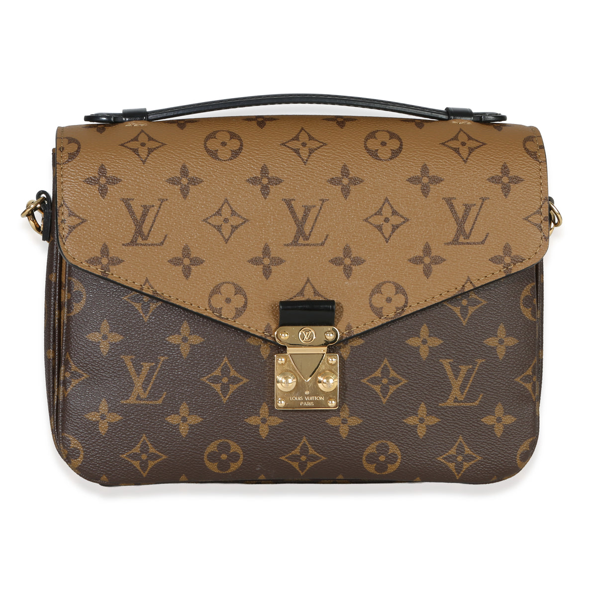 Louis Vuitton Reverse Monogram Pochette Metis Handbag fv