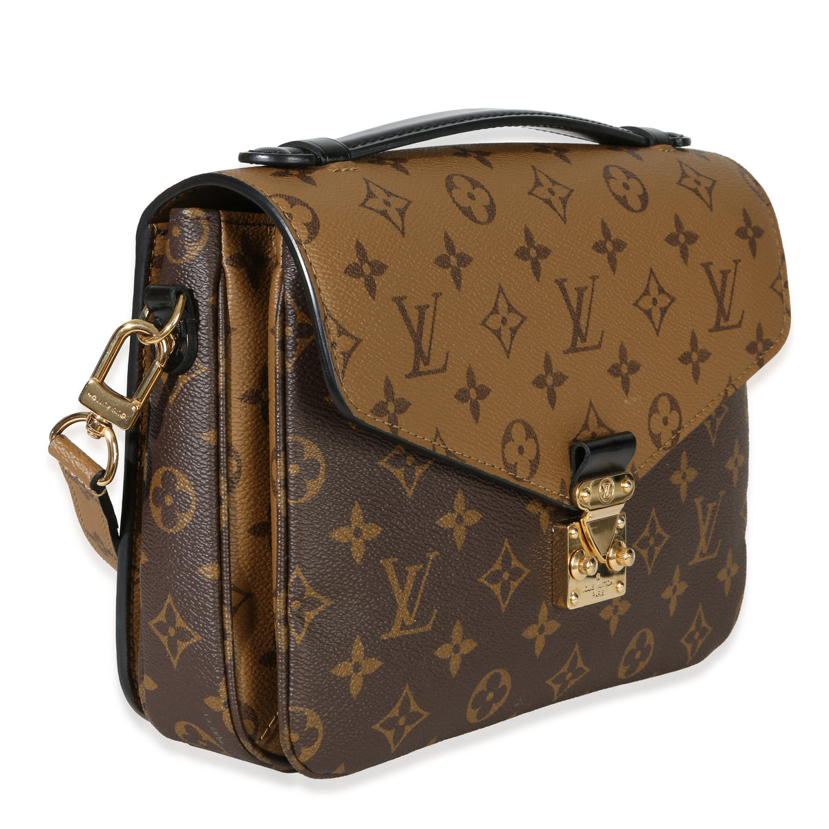 Louis Vuitton Reverse Monogram Pochette Metis Handbag pv
