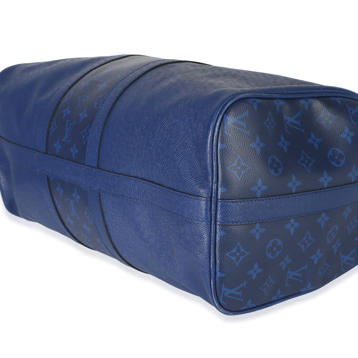 Louis Vuitton Blue Monogram Eclipse Taiga Keepall Bandouliere 45 Handbag box