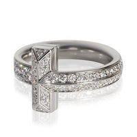 Tiffany & Co. White Gold Diamond Tiffany T T1 Ring sv