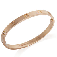Cartier Rose Gold  Love Bracelet bv